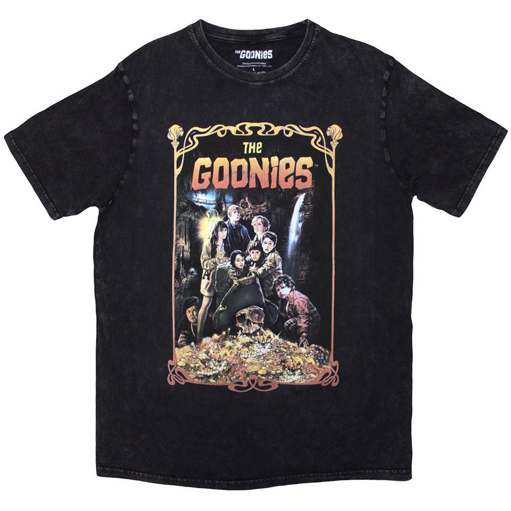 GOONIES グーニーズ (公開 40周年 ) - Movie Poster / Stone Wash / Tシャツ / メンズ - PGS